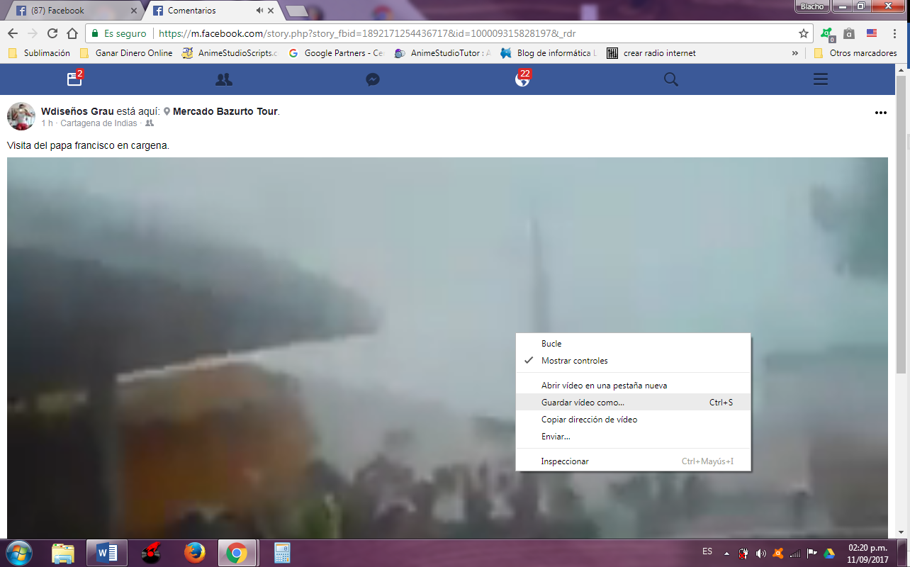 Descargar Videos de Facebook Paso 7